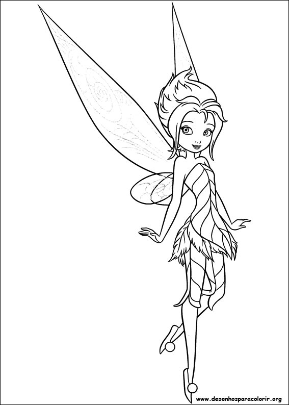 Imprimir desenho Tinker bell