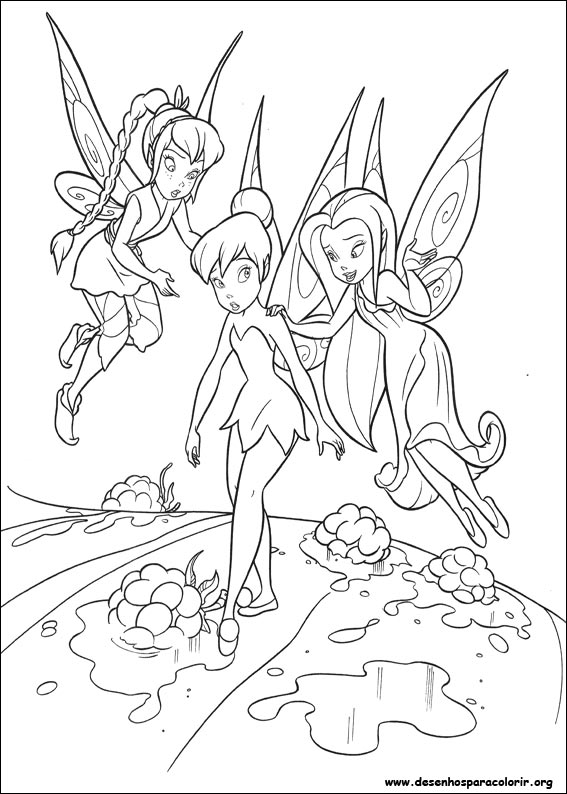 Imprimir desenho Tinker bell