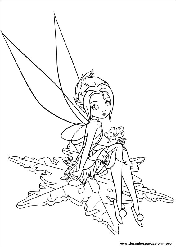 Imprimir desenho Tinker bell