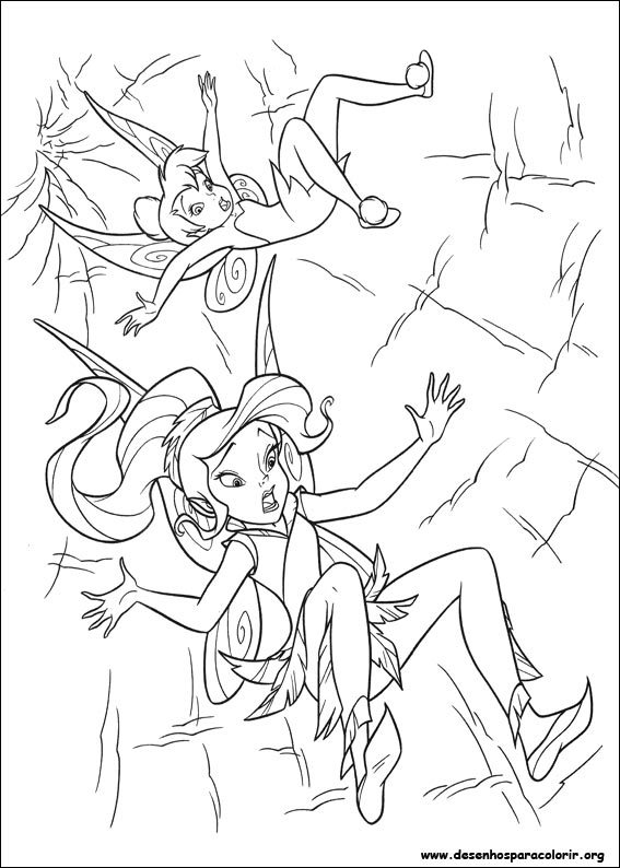 Imprimir desenho Tinker bell