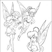 Desenhos para colorir de Tinker bell