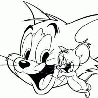Desenhos para colorir de Tom e Jerry