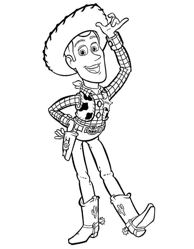 Imprimir desenho Toy Story
