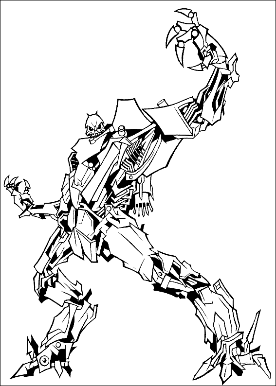 Imprimir desenho Transformers