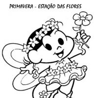 Desenhos para colorir de Turma da Mônica