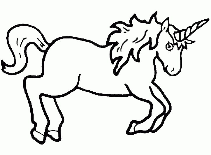 Desenho de Unicórnio para colorir  Desenhos para colorir e imprimir gratis