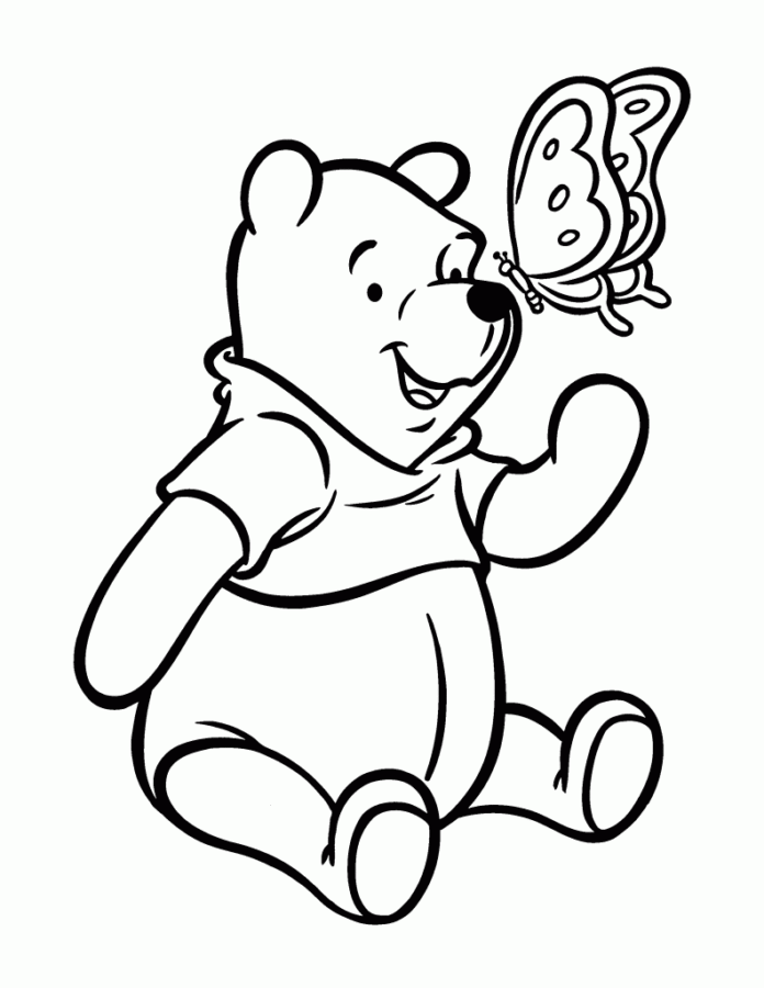 Imprimir desenho Ursinho Pooh