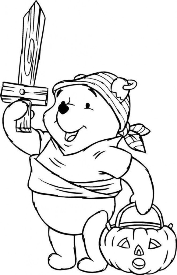 Imprimir desenho Ursinho Pooh