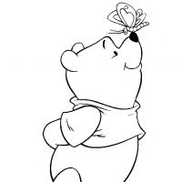 Desenhos para colorir de Ursinho Pooh