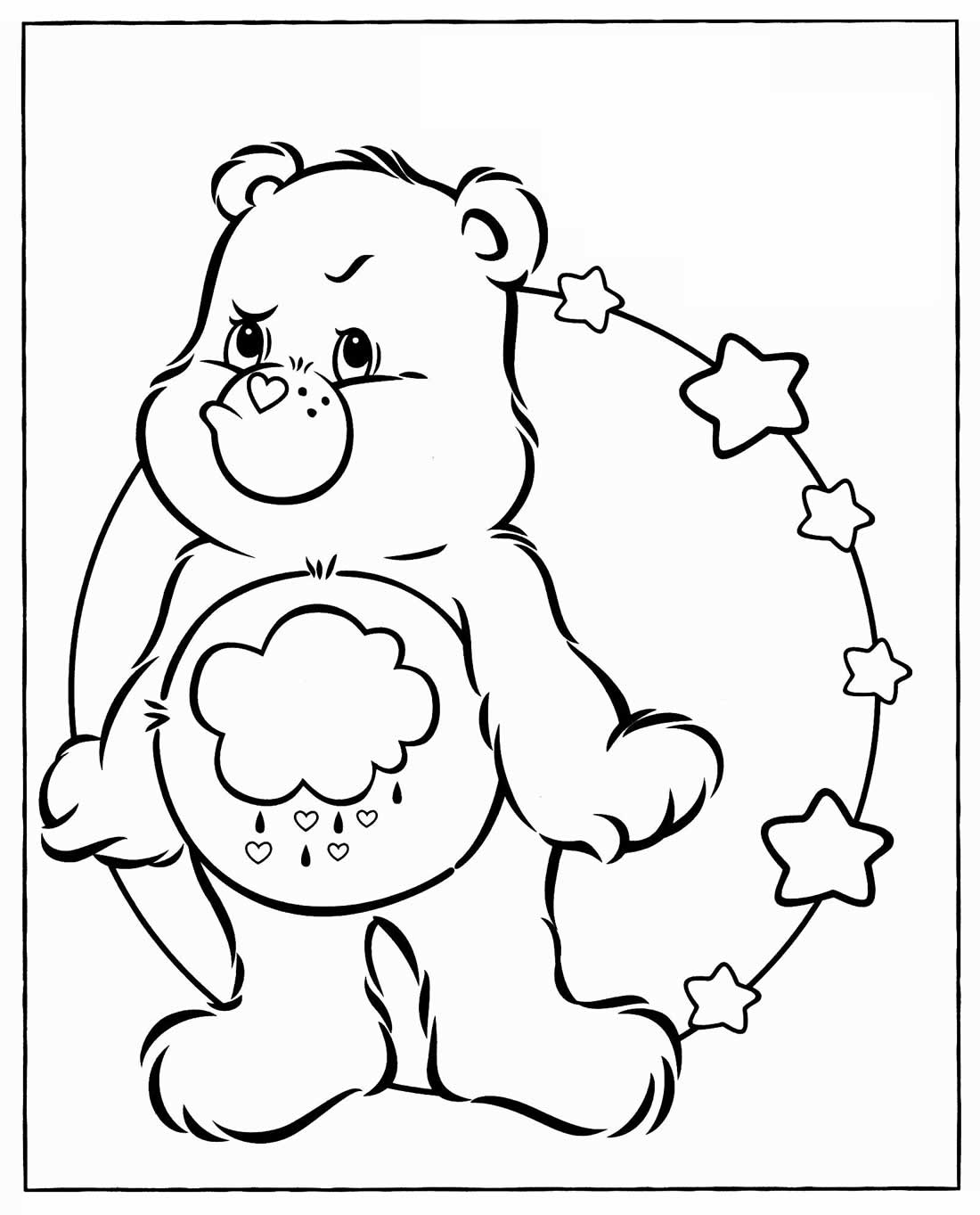 Imprimir desenho Ursinhos Carinhosos