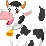 Desenho colorido Vacas