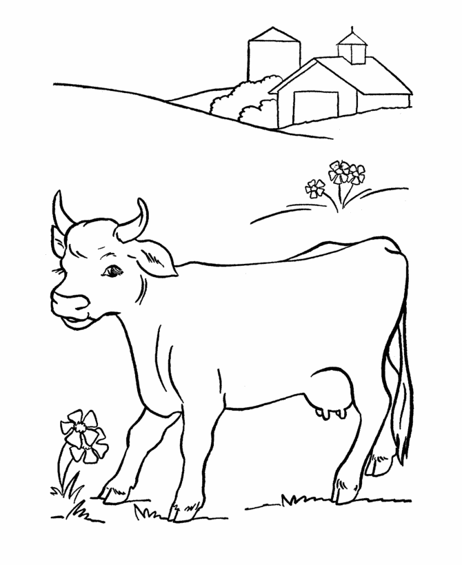 Imprimir desenho Vacas
