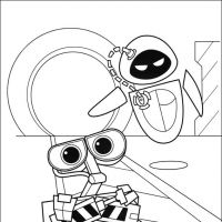 Desenhos para colorir de Wall-E