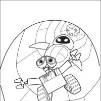 Desenhos para colorir de Wall-E