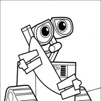 Desenhos para colorir de Wall-E