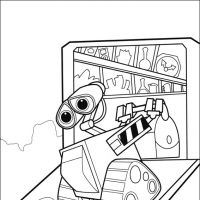 Desenhos para colorir de Wall-E