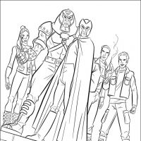 Desenhos para colorir de X-Men