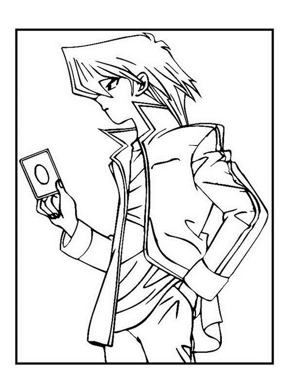 Imprimir desenho Yu-Gi-Oh