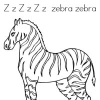 Desenhos para colorir de Zebras